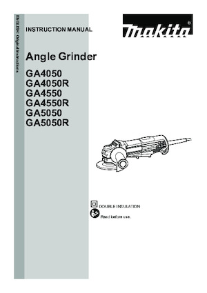 Úhlové brusky Makita GA4550R