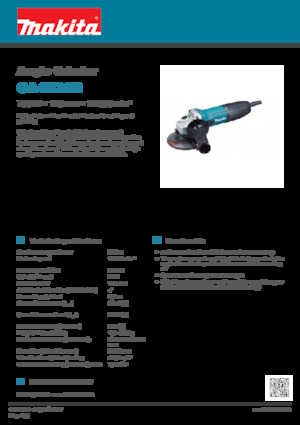 Úhlové brusky Makita GA4530R
