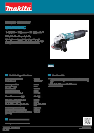 Úhlové brusky Makita GA4540C