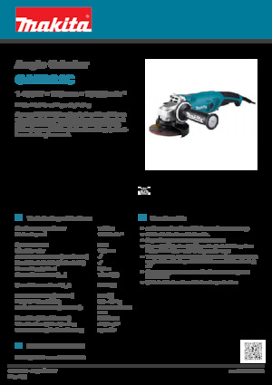 Úhlové brusky Makita GA5021C