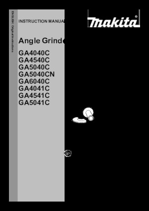 Úhlové brusky Makita GA5040CN01