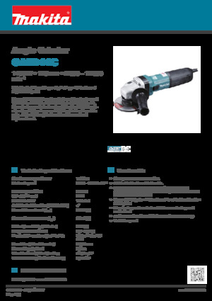 Úhlové brusky Makita GA5041C