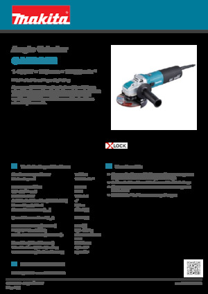 Úhlové brusky Makita GA5080R