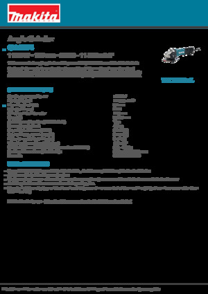 Úhlové brusky Makita GA5094