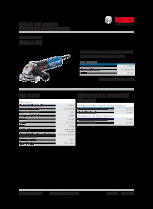 Úhlové brusky Bosch GWS 14-125