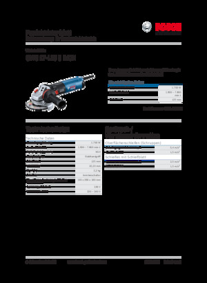 Úhlové brusky Bosch GWS 17-125 S INOX
