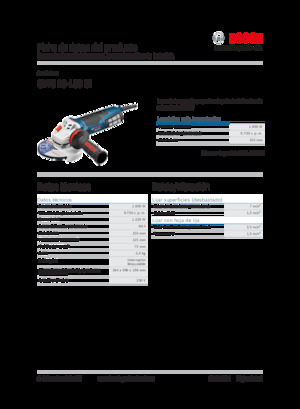 Úhlové brusky Bosch GWS 19-150 CI
