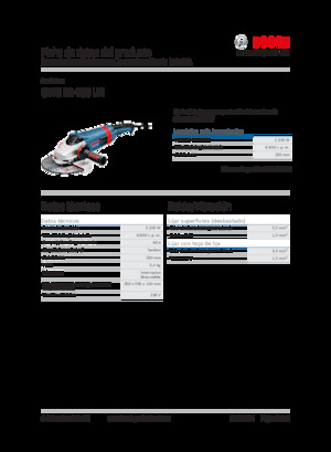 Úhlové brusky Bosch GWS 22-230 LVI