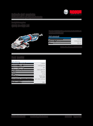 Úhlové brusky Bosch GWS 24-230 LVI