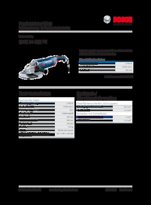 Úhlové brusky Bosch GWS 24-230 PZ