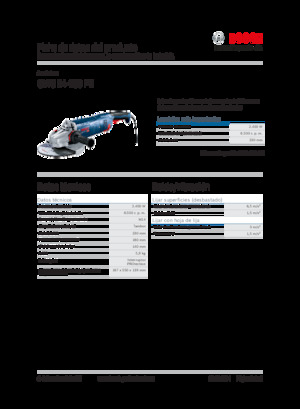 Úhlové brusky Bosch GWS 24-230 PZ