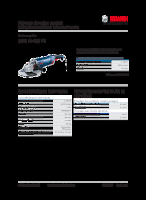 Úhlové brusky Bosch GWS 24-230 PZ