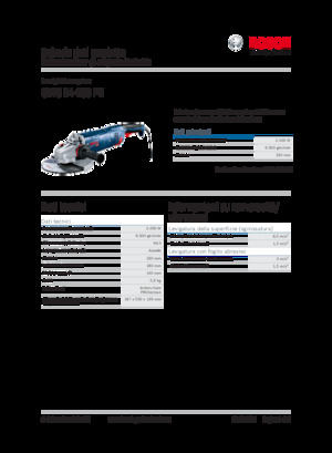 Úhlové brusky Bosch GWS 24-230 PZ