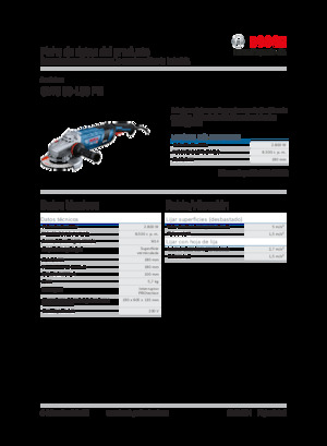 Úhlové brusky Bosch GWS 30-180 PB