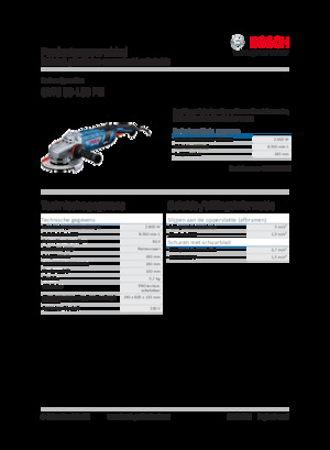 Úhlové brusky Bosch GWS 30-180 PB