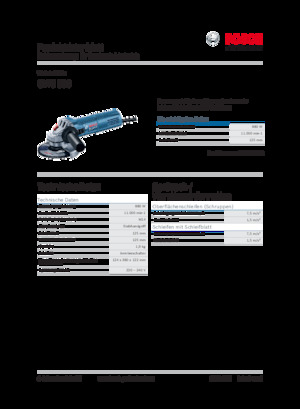 Úhlové brusky Bosch GWS 880
