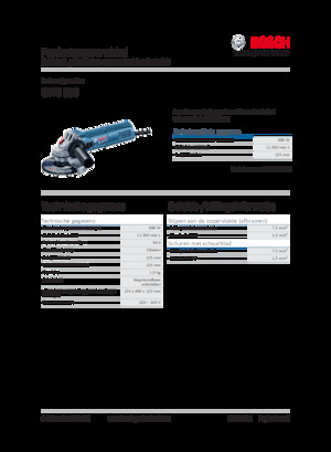 Úhlové brusky Bosch GWS 880