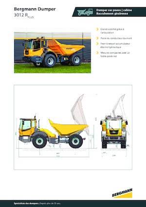 Kloubové dampry Bergmann 3012R Plus