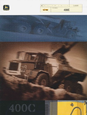 Kloubové dampry John Deere Construction 400C