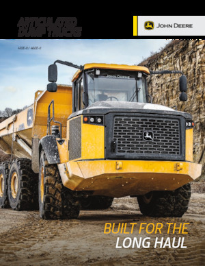 Kloubové dampry John Deere Construction 410E-II