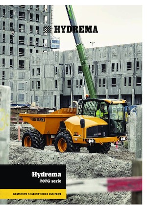 Kloubové dampry Hydrema 707G