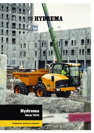 Kloubové dampry Hydrema 707G