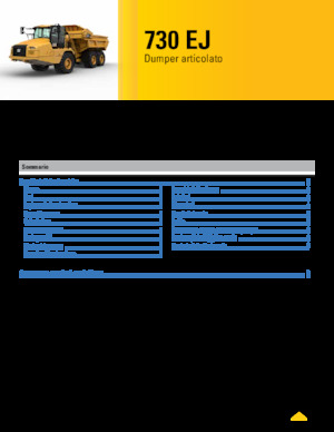 Kloubové dampry Caterpillar 730 EJ