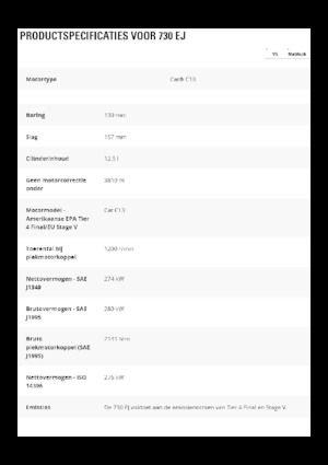 Kloubové dampry Caterpillar 730 EJ