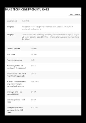 Kloubové dampry Caterpillar 730 EJ