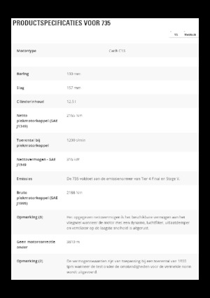 Kloubové dampry Caterpillar 735-04A