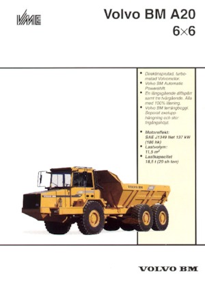 Kloubové dampry Volvo A 20 6x6