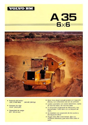 Kloubové dampry Volvo A 35 6x6