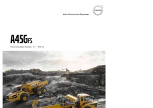 Kloubové dampry Volvo A45GFS