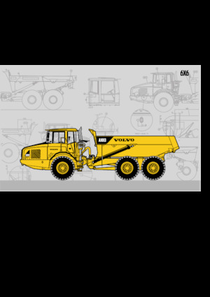 Kloubové dampry Volvo A25D (6x6)