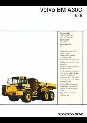 Kloubové dampry Volvo A30C 6x6