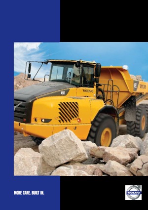 Kloubové dampry Volvo A40E 6x6