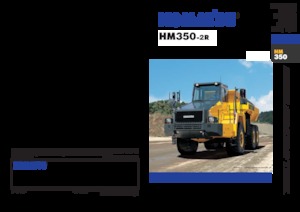 Kloubové dampry Komatsu HM350-2R
