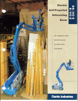 Kolové kloubové pracovní plošiny Genie Z 20/8 E