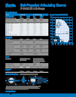 Kolové kloubové pracovní plošiny Genie Z-34/22 DC