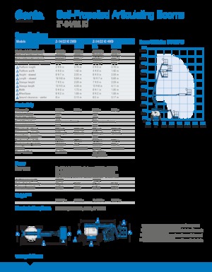 Kolové kloubové pracovní plošiny Genie Z-34/22 IC