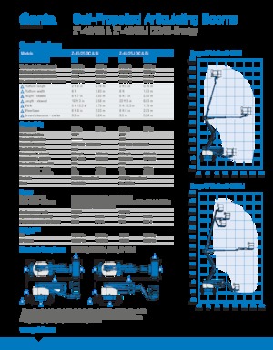 Kolové kloubové pracovní plošiny Genie Z45/25 DC