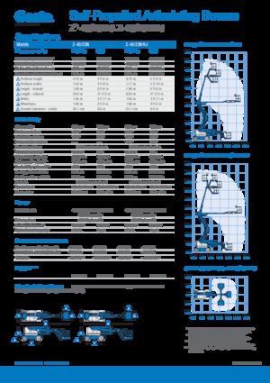 Kolové kloubové pracovní plošiny Genie Z-40/23N