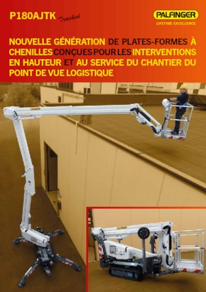Autoplošiny s teleskopickým výložníkem Palfinger P 180 AJTK