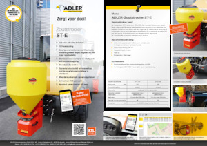 Příslušenství pro sypače Adler ST-E 200