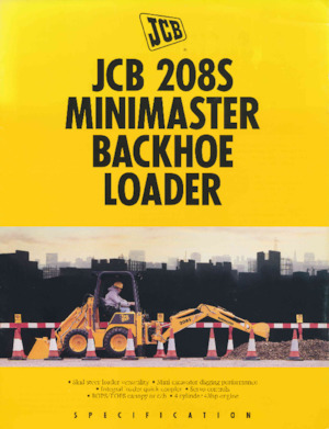 Rypadlo-nakladače JCB 208 S