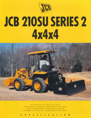 Rypadlo-nakladače JCB 210 SU