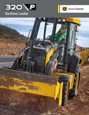 Rypadlo-nakladače John Deere Construction 320