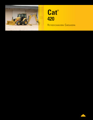 Rypadlo-nakladače Caterpillar 420