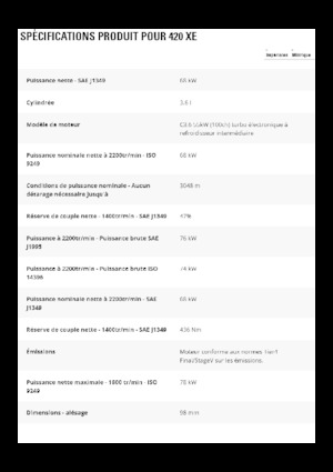 Rypadlo-nakladače Caterpillar 420 XE