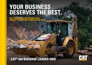 Rypadlo-nakladače Caterpillar 424